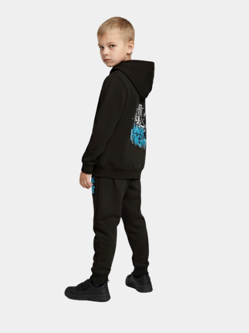 Dark Knit Hoodie Jogger Set