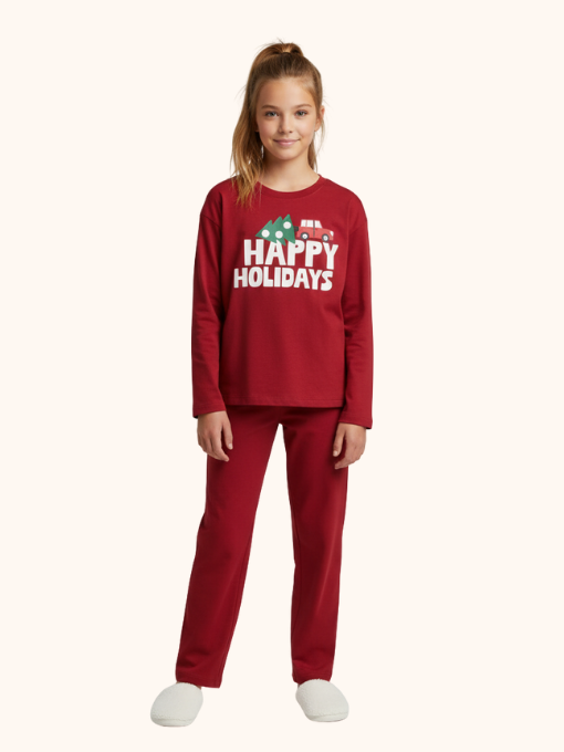 Happy Holidays Full Sleeves Tee