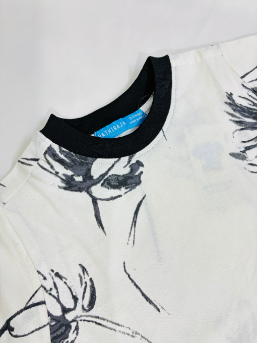 2-PIECE PRINTED TOP & SHORTS SET