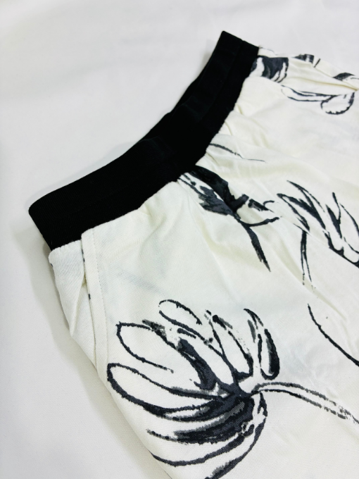 2-PIECE PRINTED TOP & SHORTS SET