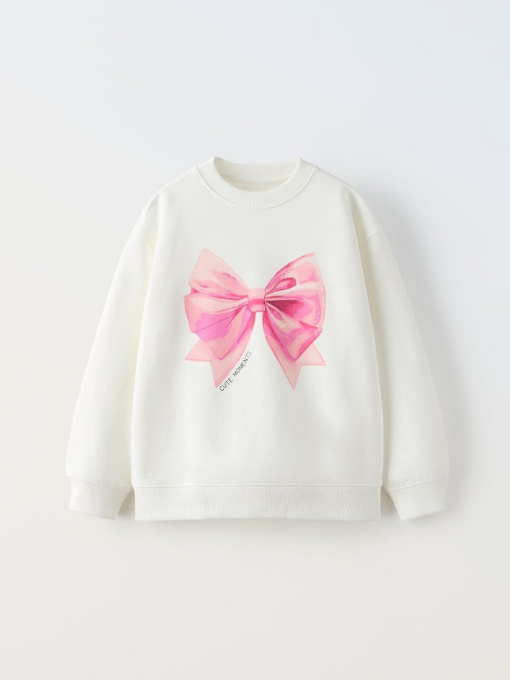 Pink Bow Sweatshirt