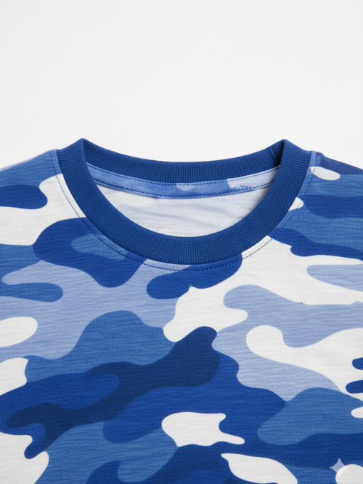 2-PIECE PRINTED TOP & SHORTS SET