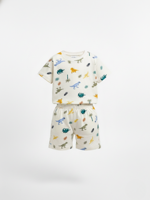 2-PIECE SHIRT AND SHORTS SET