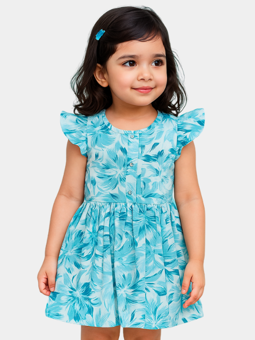 Turquoise Sea Side Breeze Dress