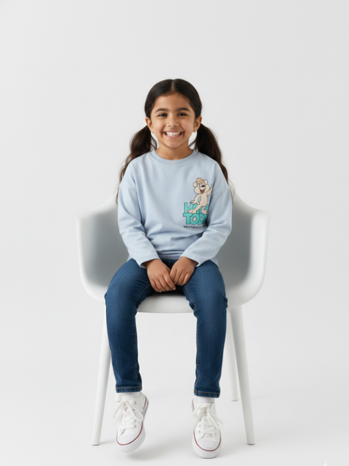 Happy Today Full Sleeves Tee