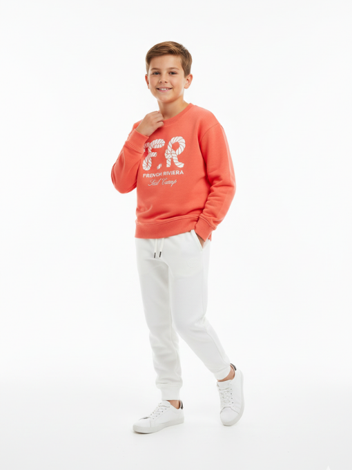 SWEATSHIRT WITH PRINTED MOTIF