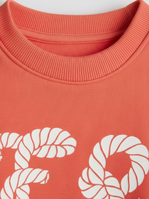 SWEATSHIRT WITH PRINTED MOTIF