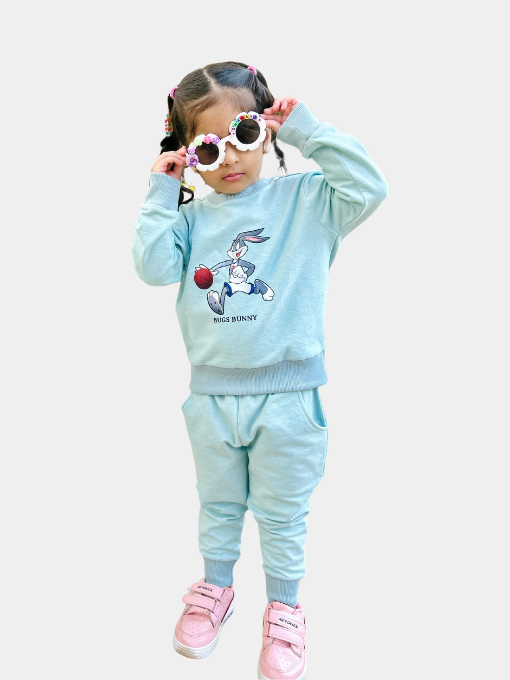 Bunny's Blues Sweatshirt Joggers Set