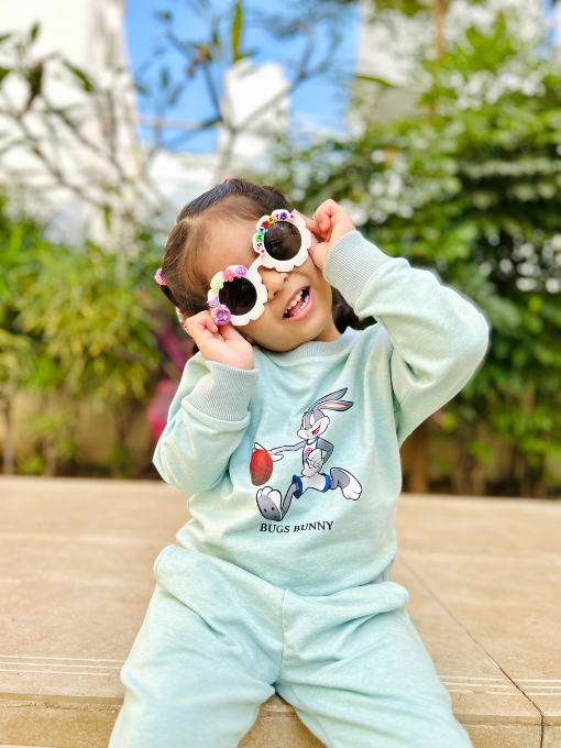 Bunny's Blues Sweatshirt Joggers Set