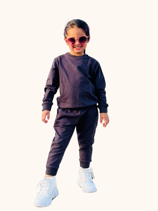 Grey Squad Sweatshirt Joggers Set