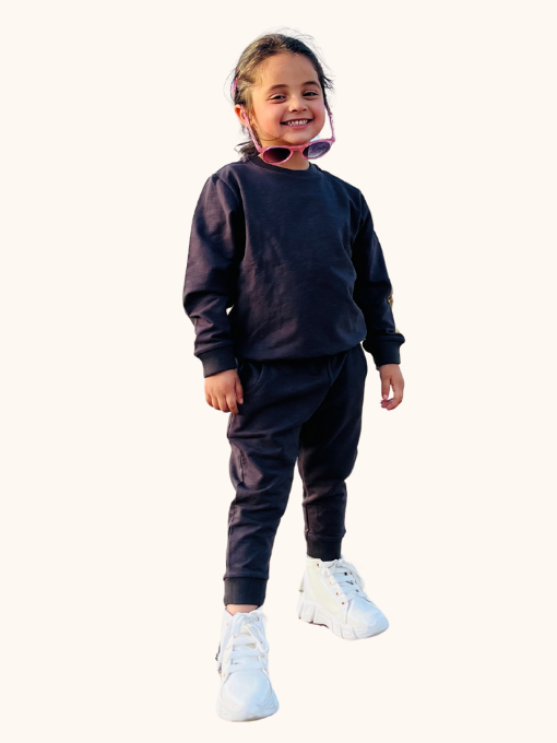 Grey Squad Sweatshirt Joggers Set