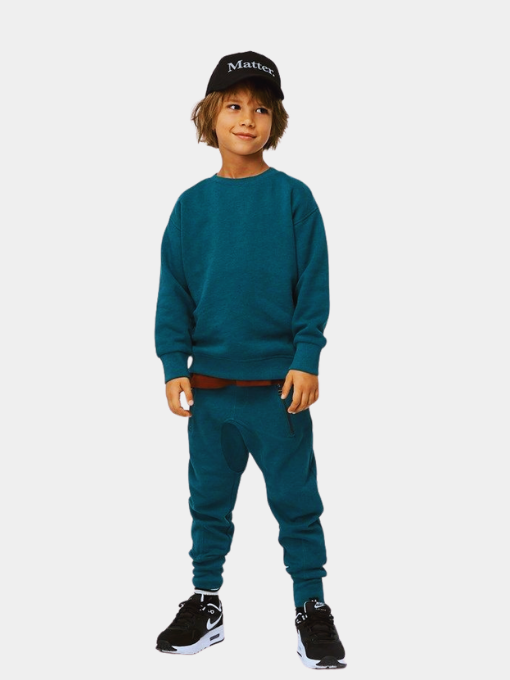 Teal Drift Sweatshirt Joggers Set